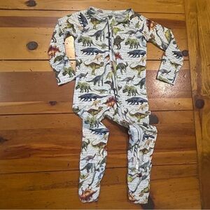6-9M Bums & Roses Bamboo Convertible Romper